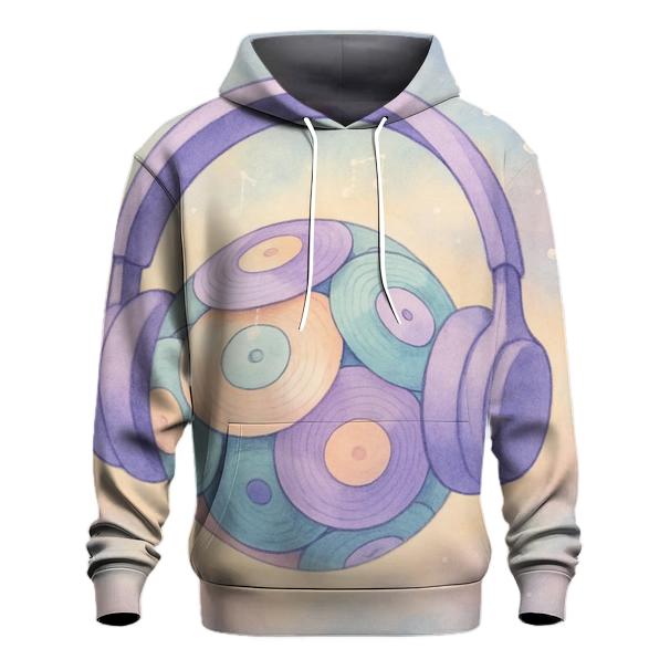 Candy Colored Headphone Galaxy hoodie designs