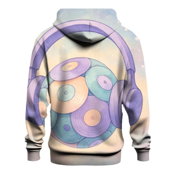 Candy Colored Headphone Galaxy hoodie designs
