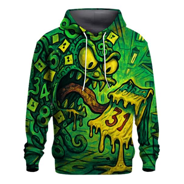 Calendar Eating Monster premium hoodies