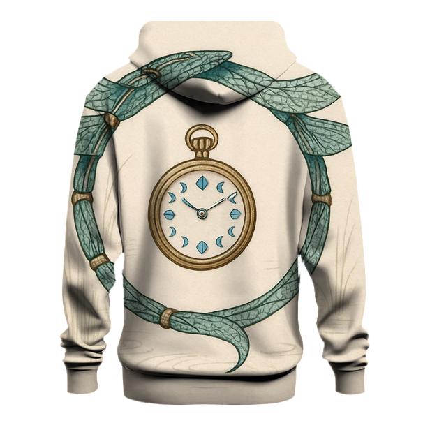 Clockwork Dragonfly Ouroboros heavyweight hoodies