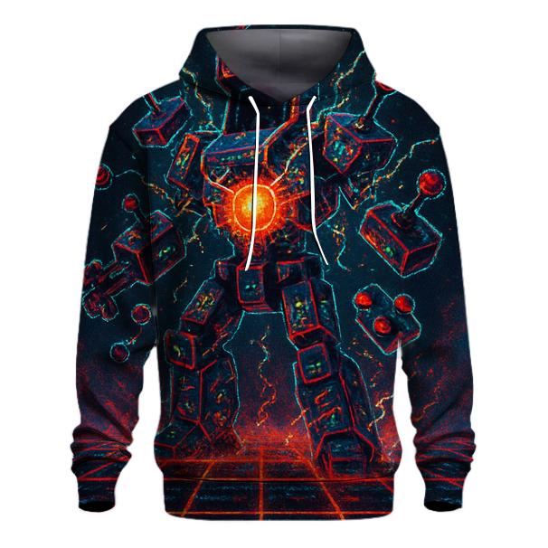 Fragmented Arcade Guardian heavyweight hoodies