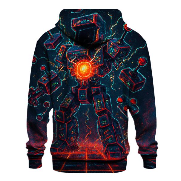 Fragmented Arcade Guardian heavyweight hoodies