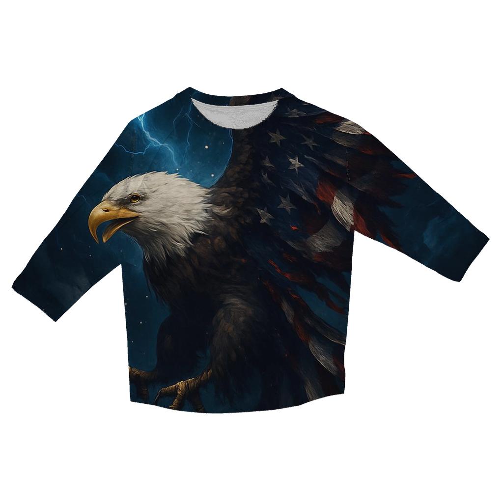 Liberty Storm Wings personalized 3/4 sleeve tees
