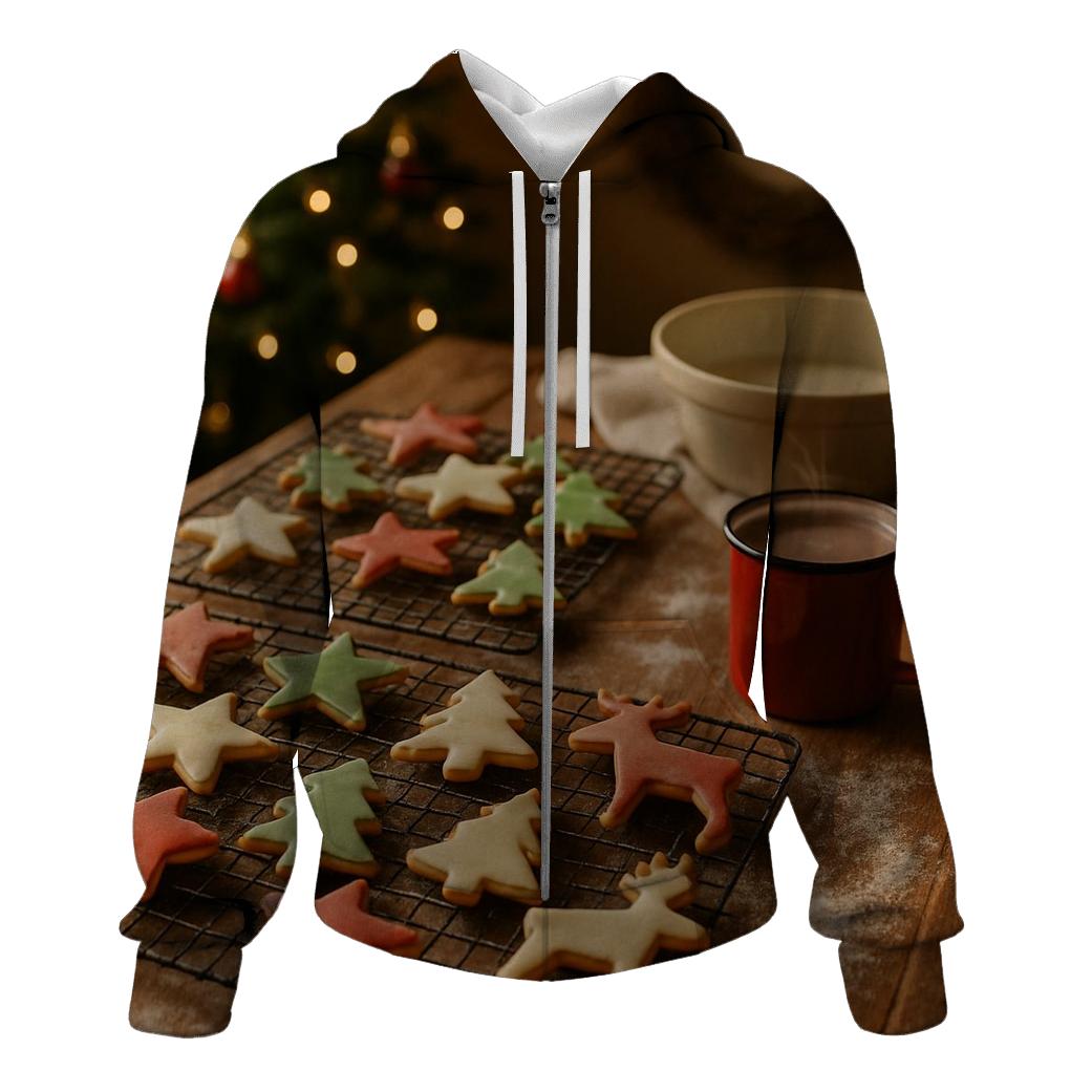 Christmas Cookies On The Farmhouse Table hoodie styles