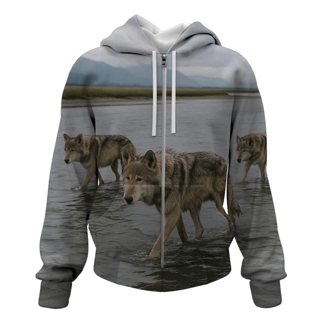 Tidal Estuary Pack Crossing pullover hoodies