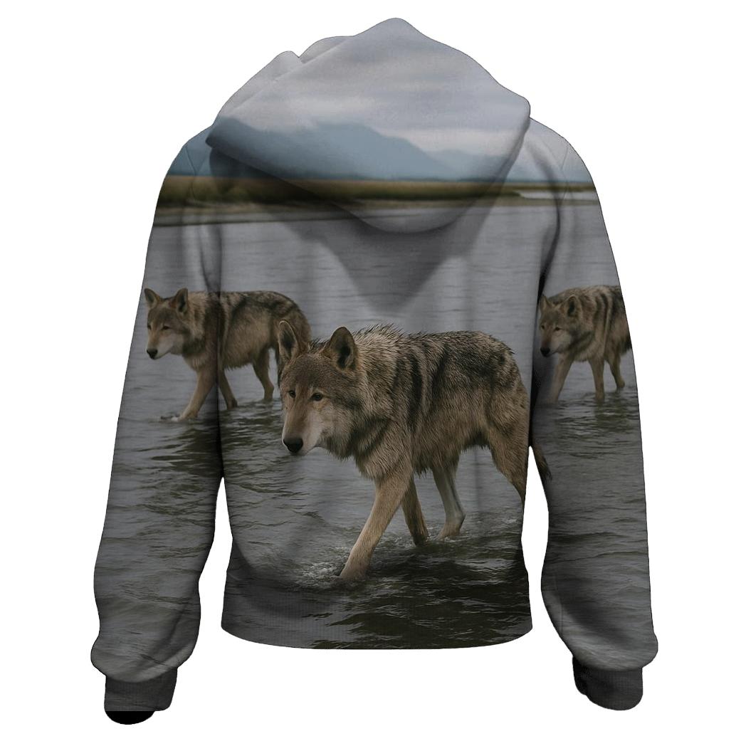 Tidal Estuary Pack Crossing pullover hoodies