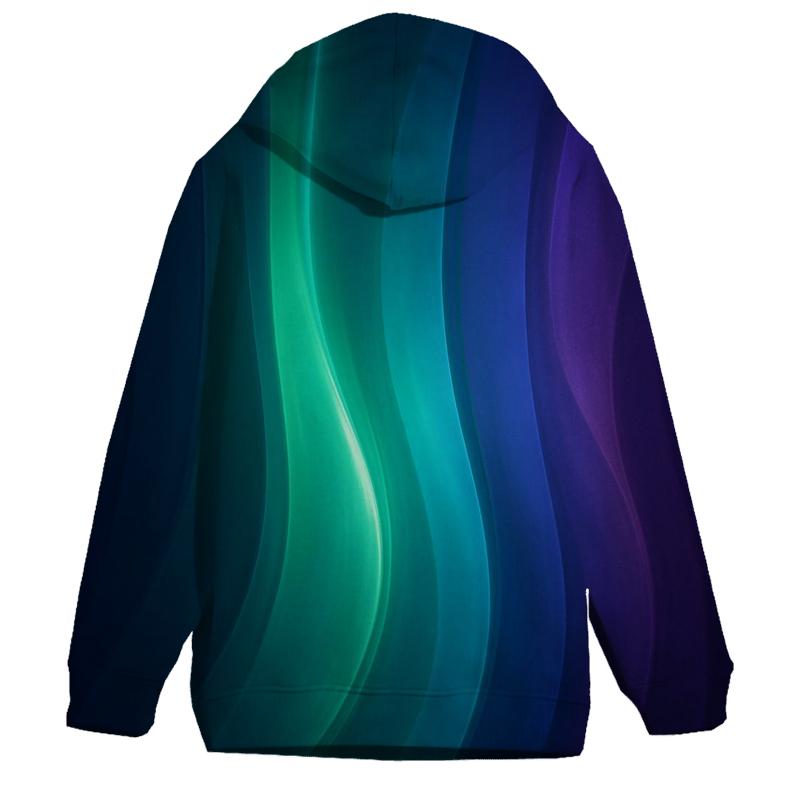 Aurora Glass Waves heavyweight hoodies