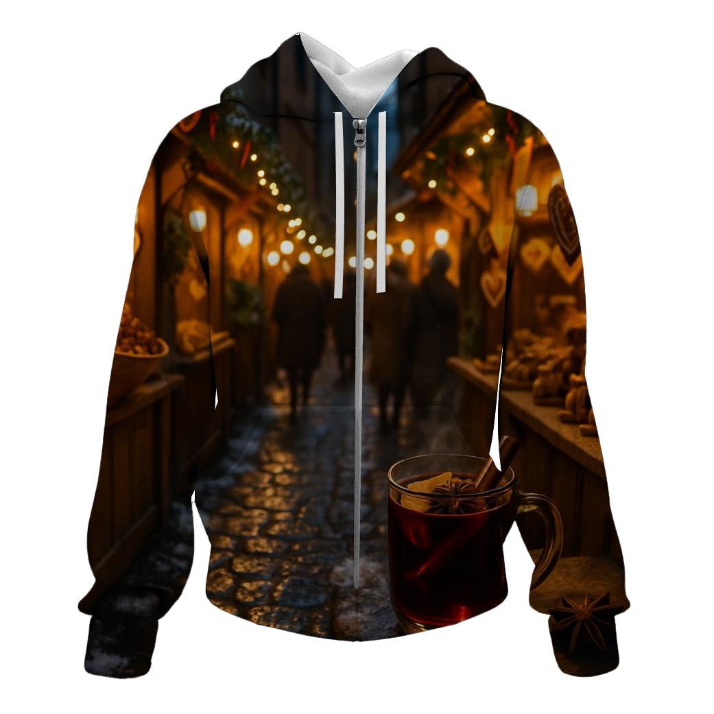 Old World Christmas Market Alley hoodie designs