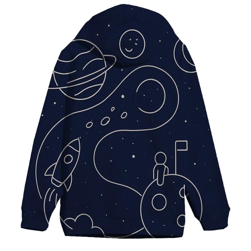 Monoline Cosmic Journey designer hoodies