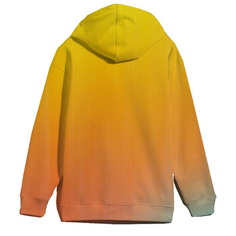 Citrus Sky Cascade designer hoodies