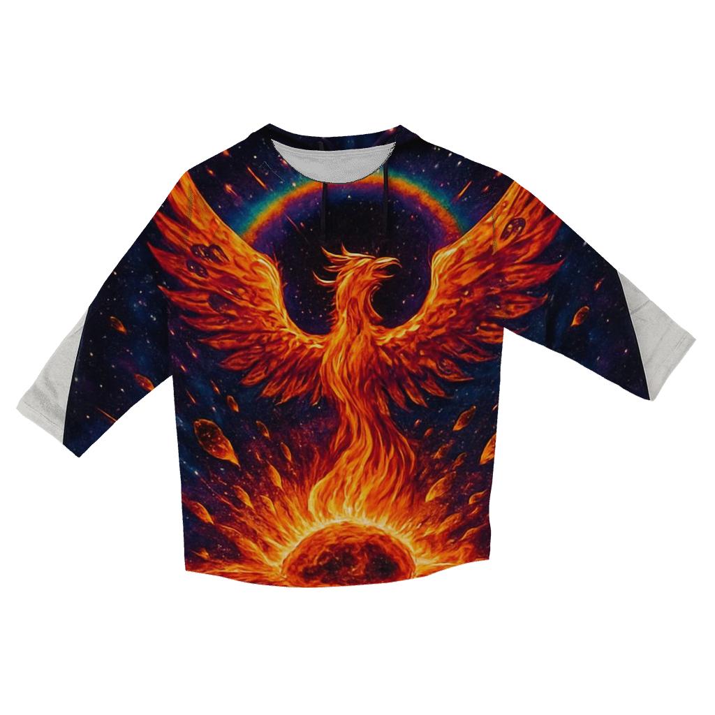 Stellar Phoenix Rebirth personalized 3/4 sleeve tees
