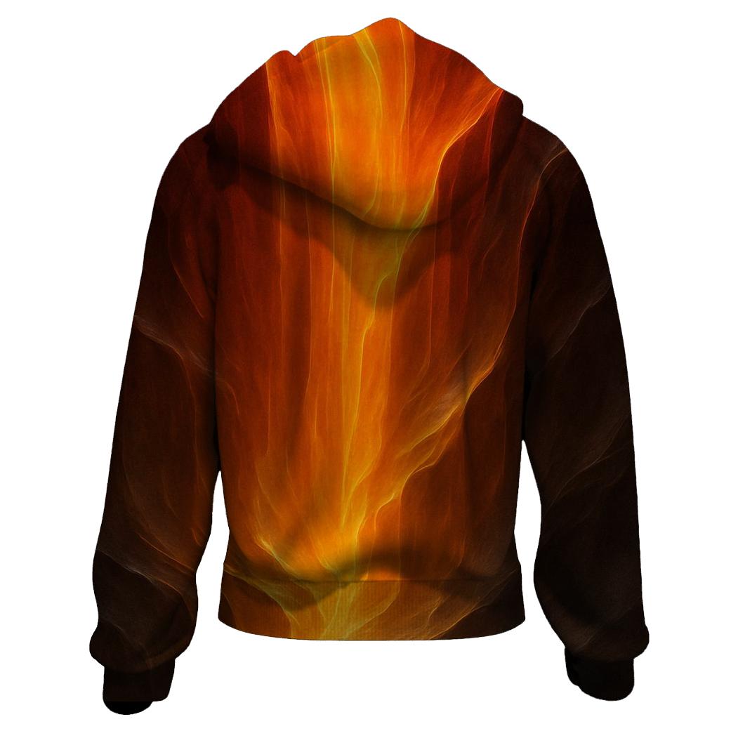 Molten Cascade Veil printed hoodies