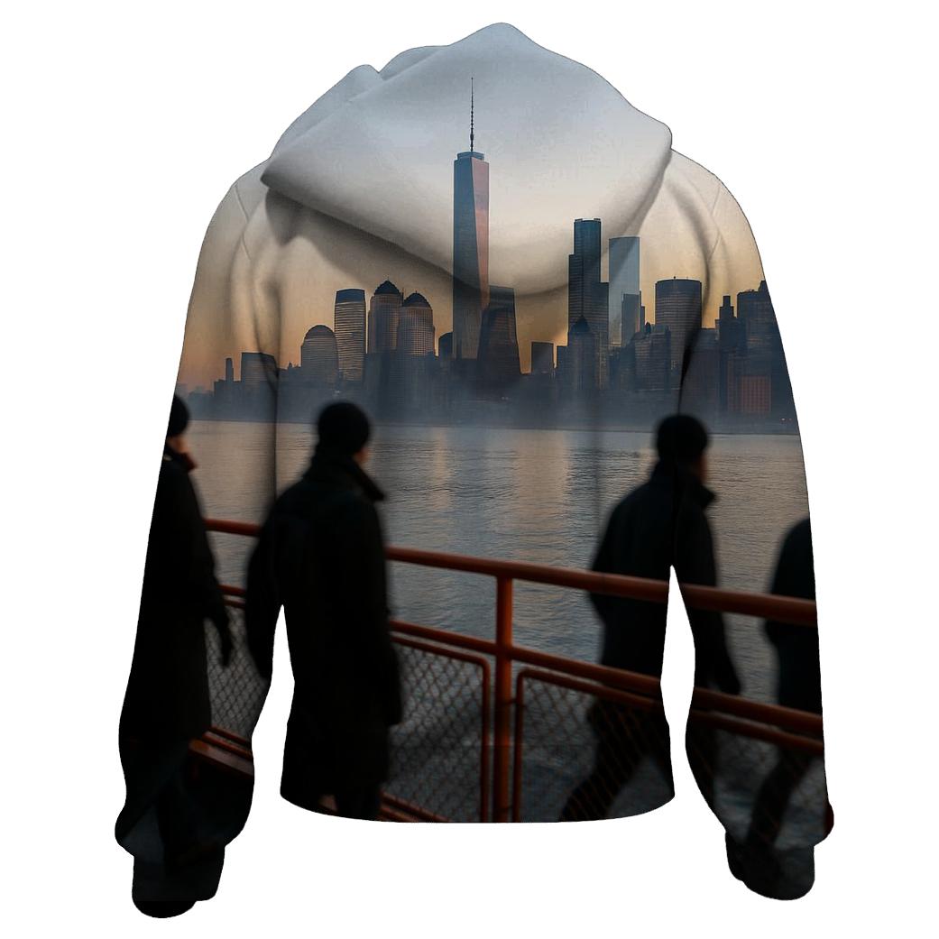 Hudson River Sunrise Commute hoodie designs