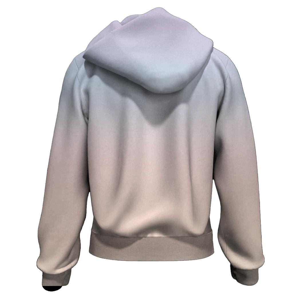 Frosted Dawn Whisper graphic hoodies