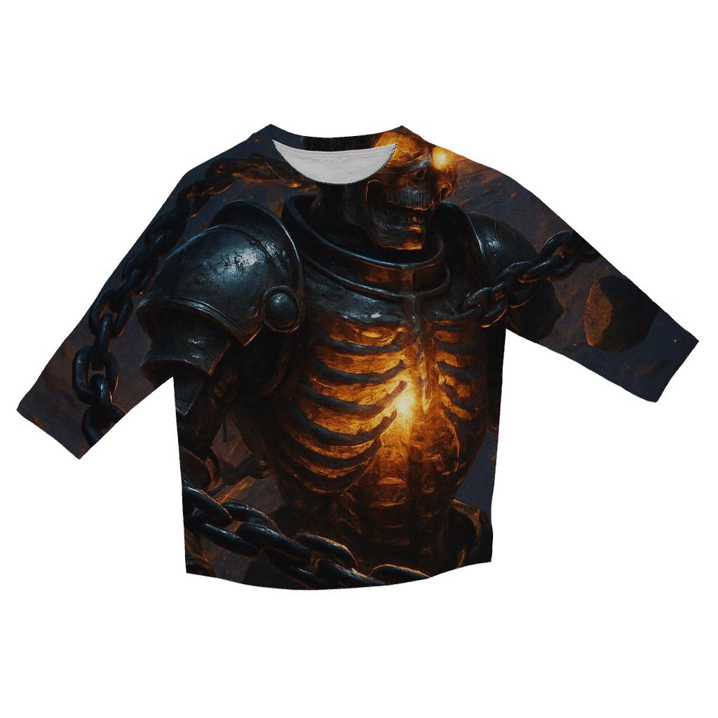 Chains Of The Solar Warden custom 3/4 sleeve shirts