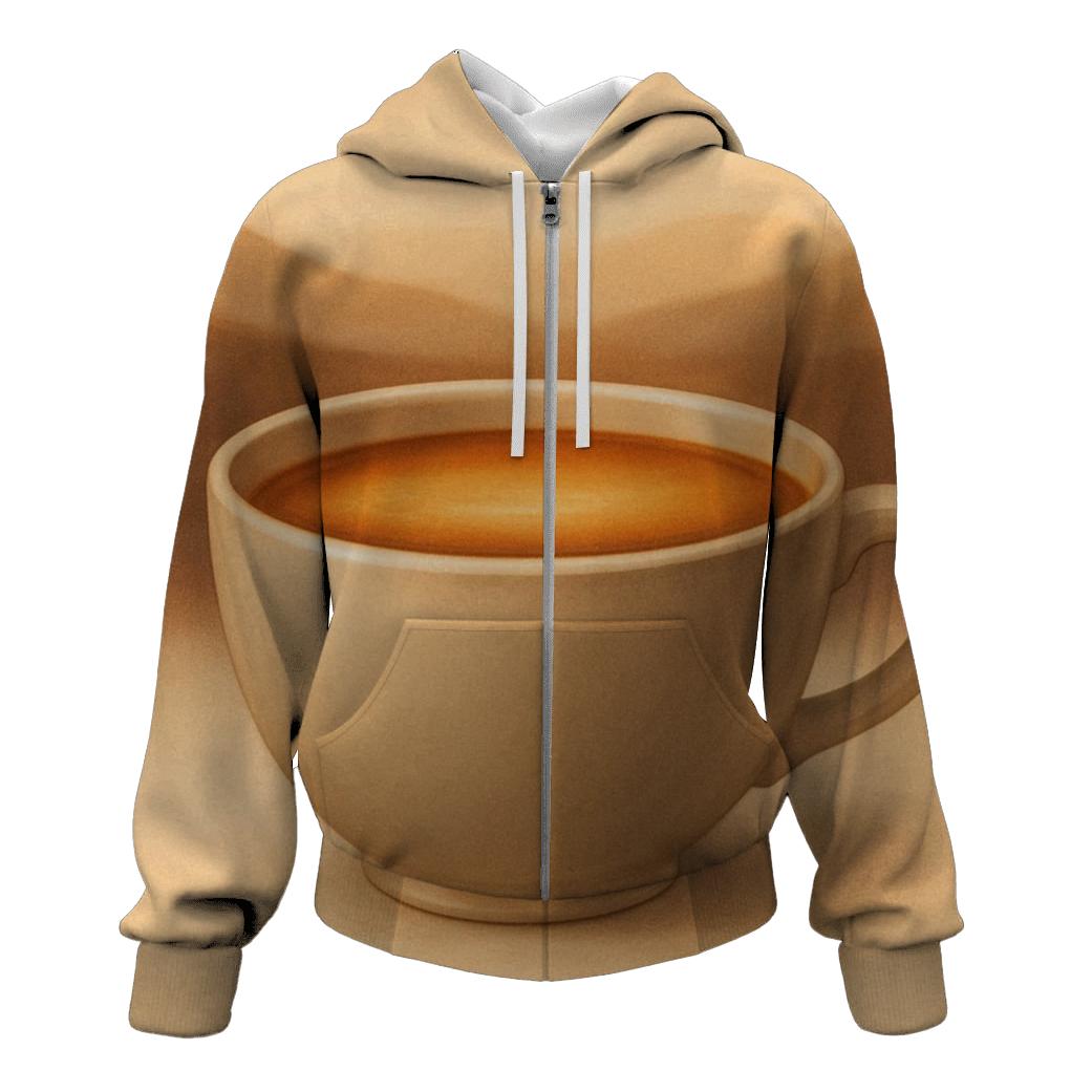 Copper Crema Horizon heavyweight hoodies