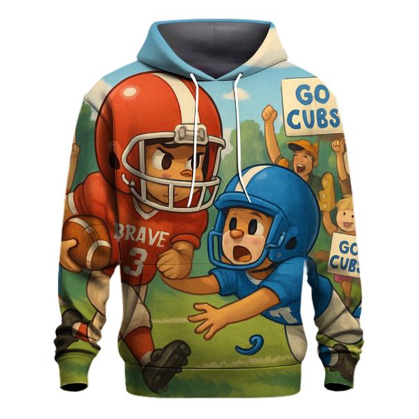 Youth League Heroic Clash Braves Vs Cubs lightweight hoodies