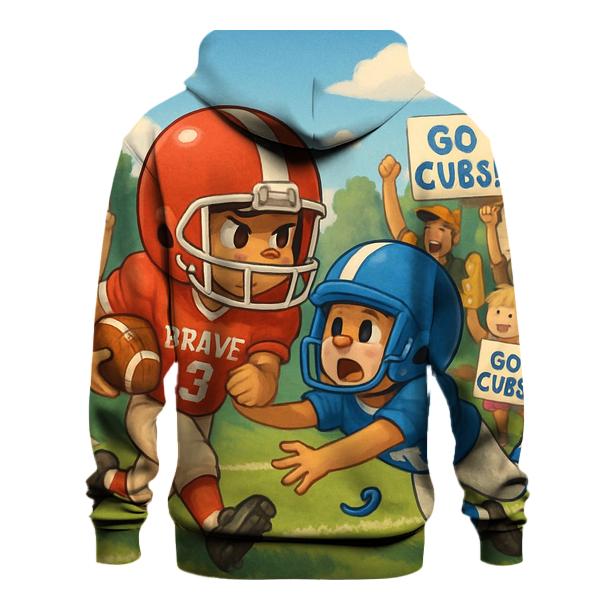 Youth League Heroic Clash Braves Vs Cubs lightweight hoodies