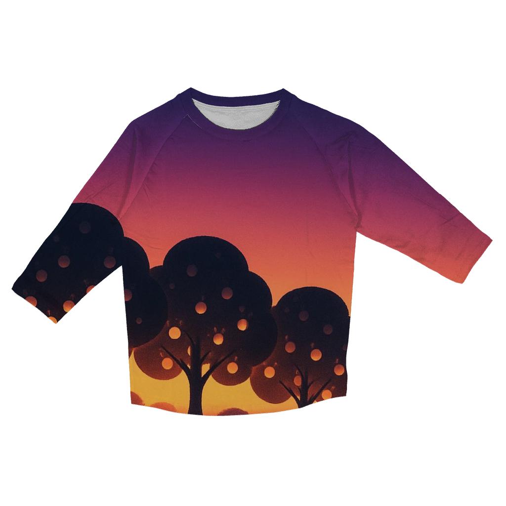 Skyline Orchard Glow designer 3/4 sleeve blouses