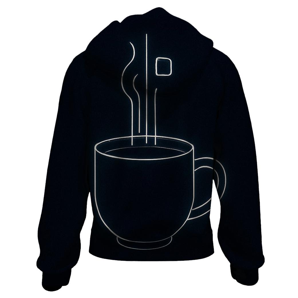 Midnight Espresso Lines heavyweight hoodies