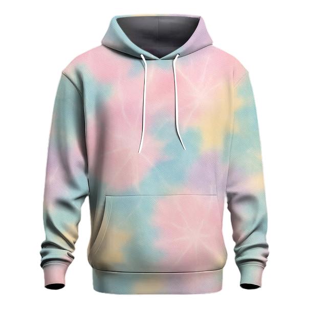 Pastel Rainbow Crumple Field hoodie trends
