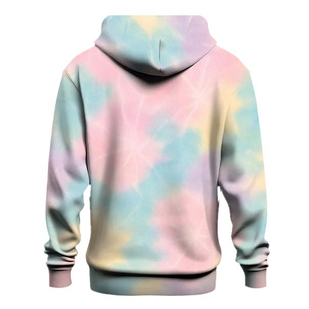 Pastel Rainbow Crumple Field hoodie trends