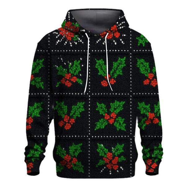 Holly Explosion Checkerboard hoodie styles