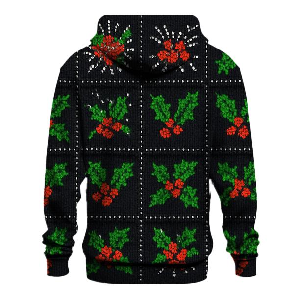 Holly Explosion Checkerboard hoodie styles