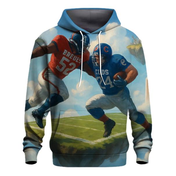 Sky Island Rivalry Field Braves Vs Cubs embroidered hoodies
