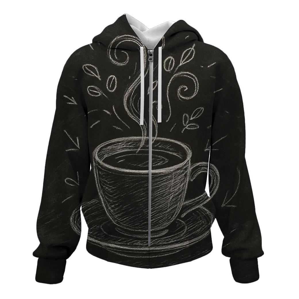 Cafeteria Chalk Cup lightweight hoodies