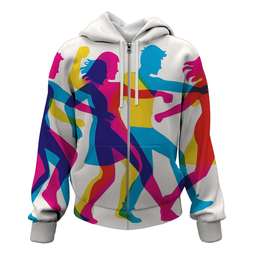 Chromatic Shadow Dancers hoodie styles