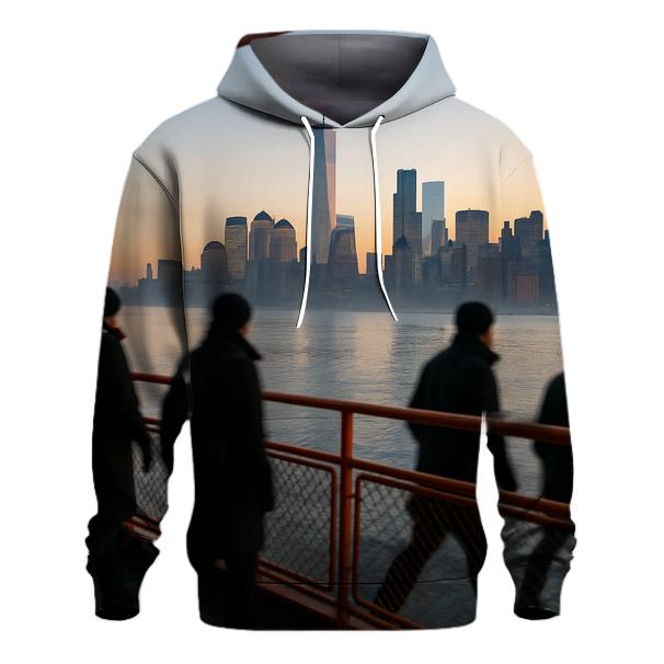 Hudson River Sunrise Commute hoodie designs