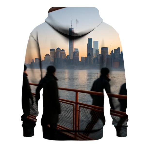 Hudson River Sunrise Commute hoodie designs