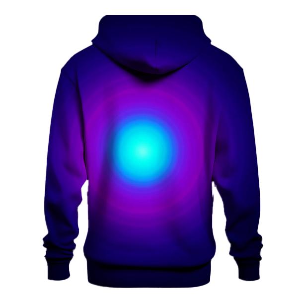 Neon Ripple Halo printed hoodies