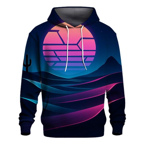 Neon Desert Mirage hoodies fashion