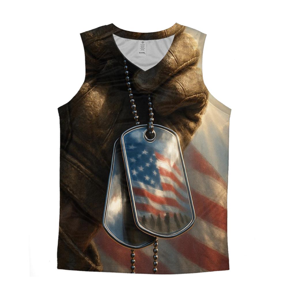 Guardian Dog Tags Of Freedom stylish racerback tanks