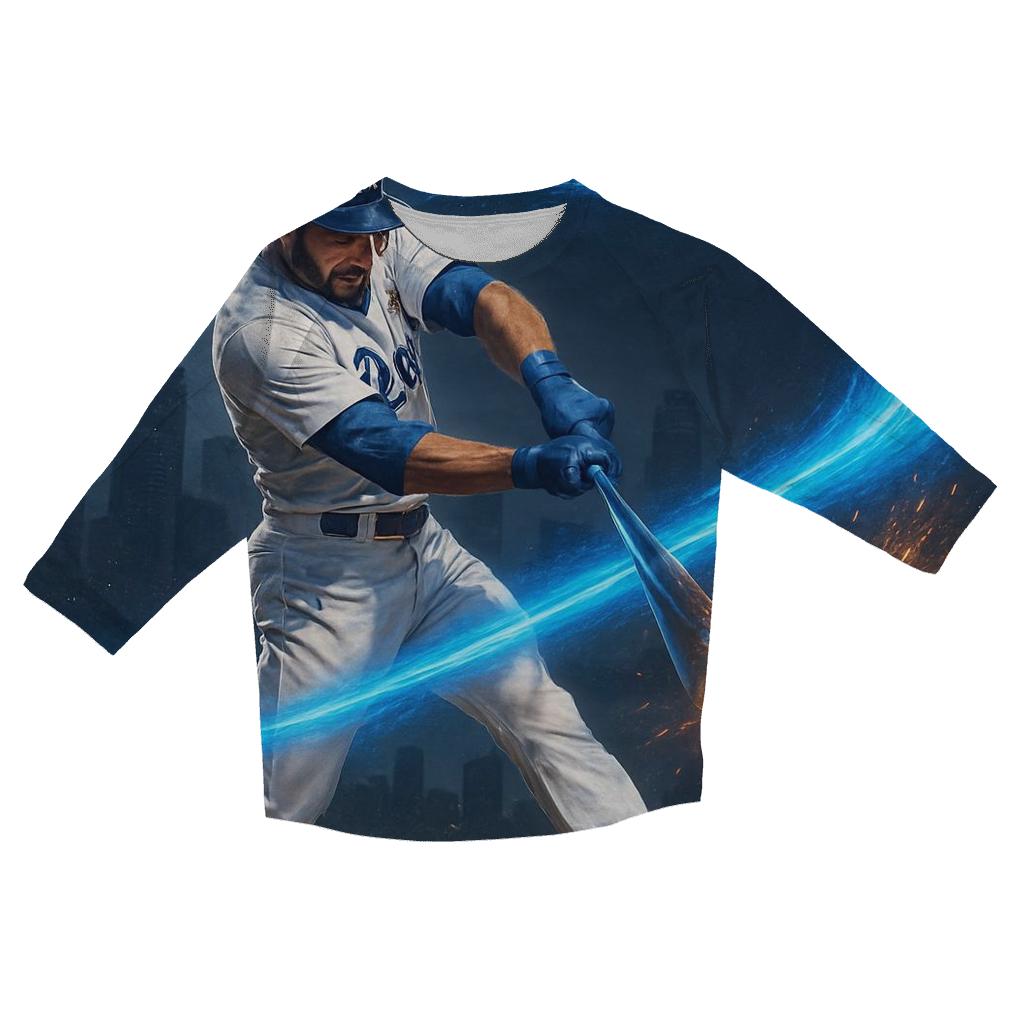 Blue Comet Swing casual three quarter sleeve shirts