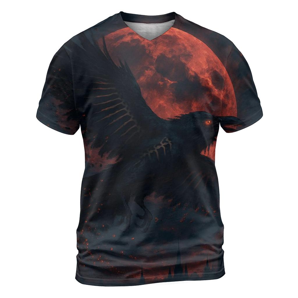 Embers Of The Raven Eclipse custom all-over print shirts