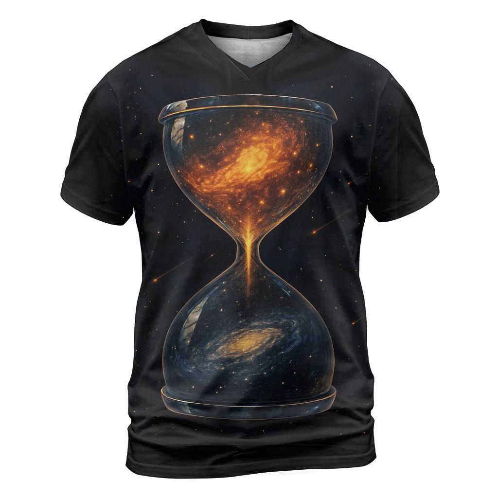 Chrono Galaxy Hourglass designer pattern shirts