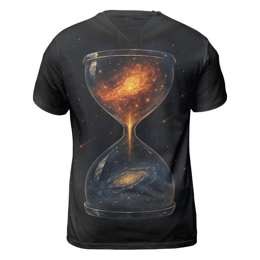 Chrono Galaxy Hourglass designer pattern shirts