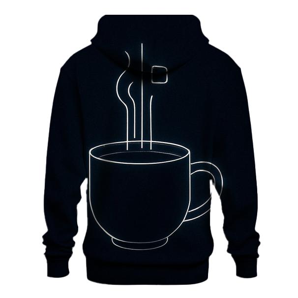 Midnight Espresso Lines hoodies fashion