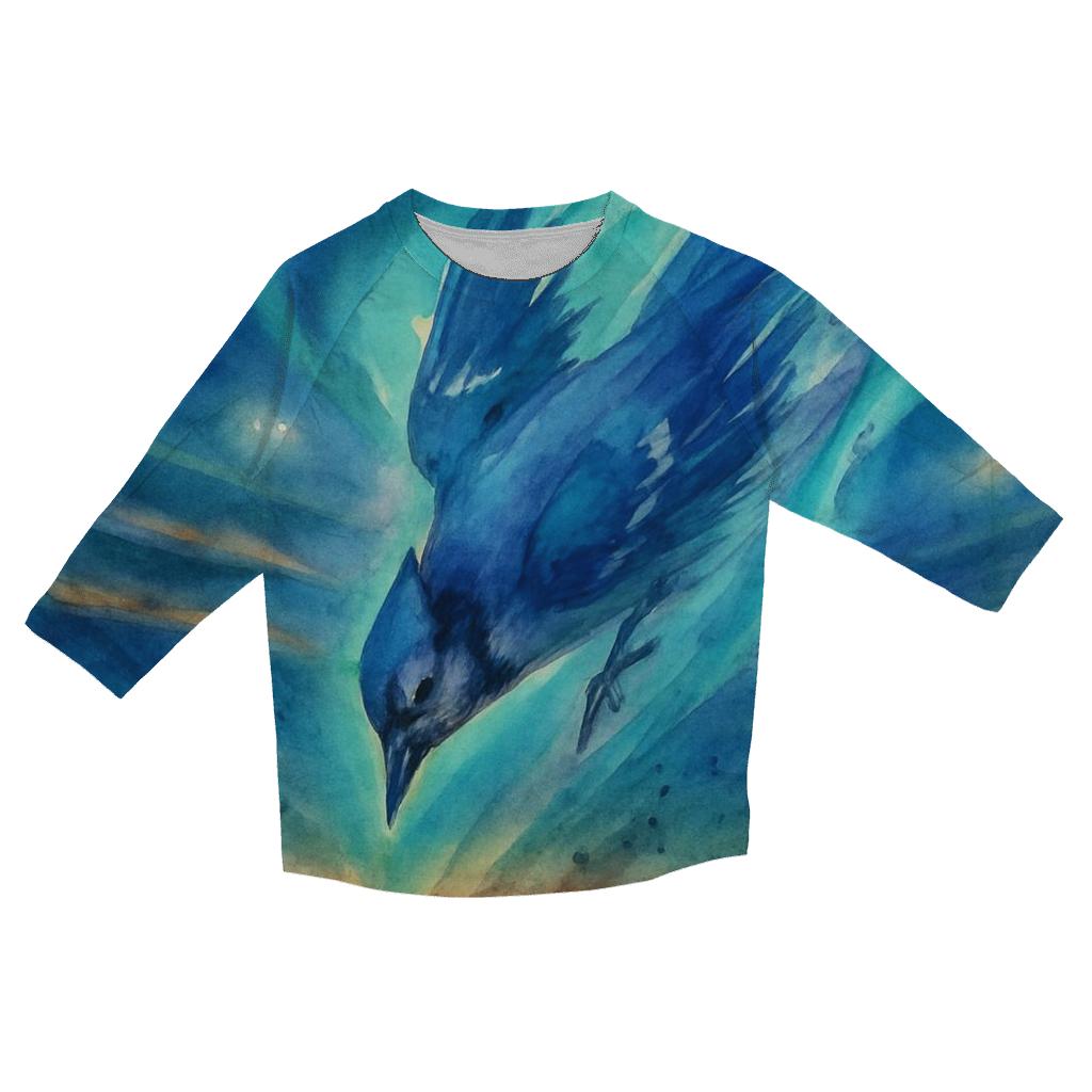 Aurora Diamond Surge Blue Jays cotton quarter sleeve shirts