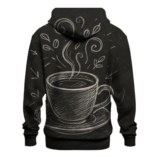 Cafeteria Chalk Cup hoodie styles