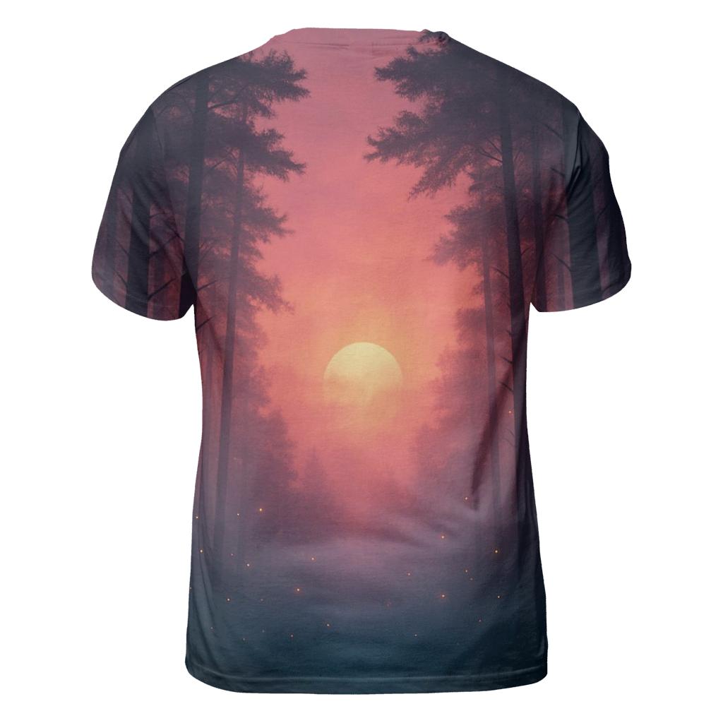 Twilight Forest Halo unique graphic print tees