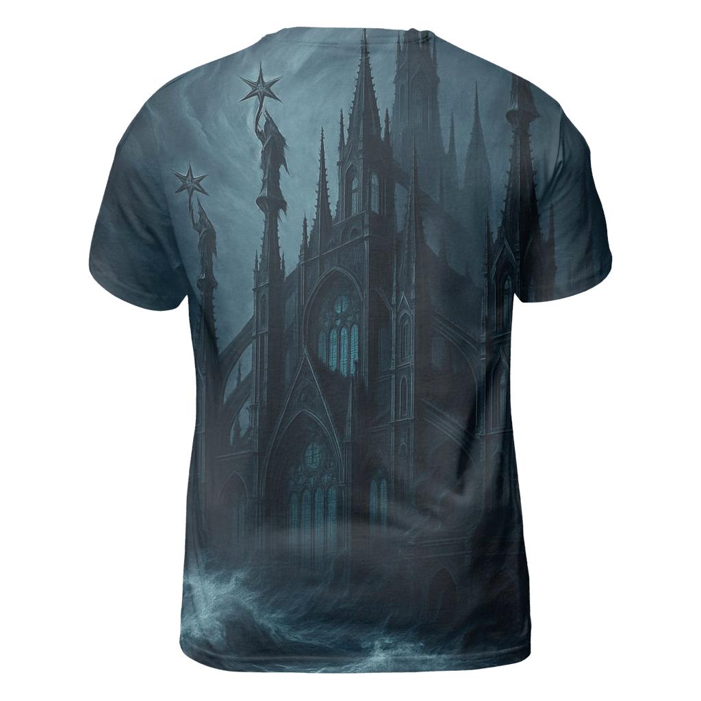 Cathedral Of The Drowned Stars artistic all-over print tops