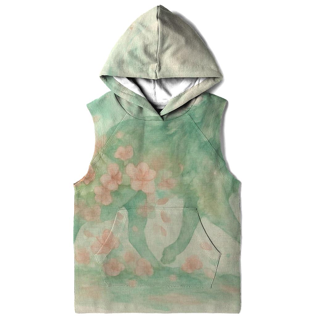 Forest Spirit Blossom Wolf pullover hoodies