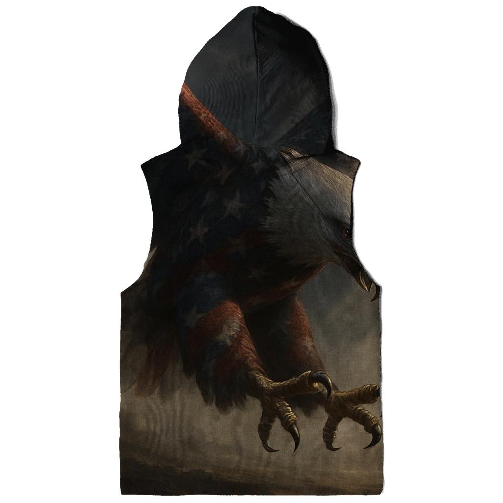 Eagle Over The Valorous Field designer hoodies