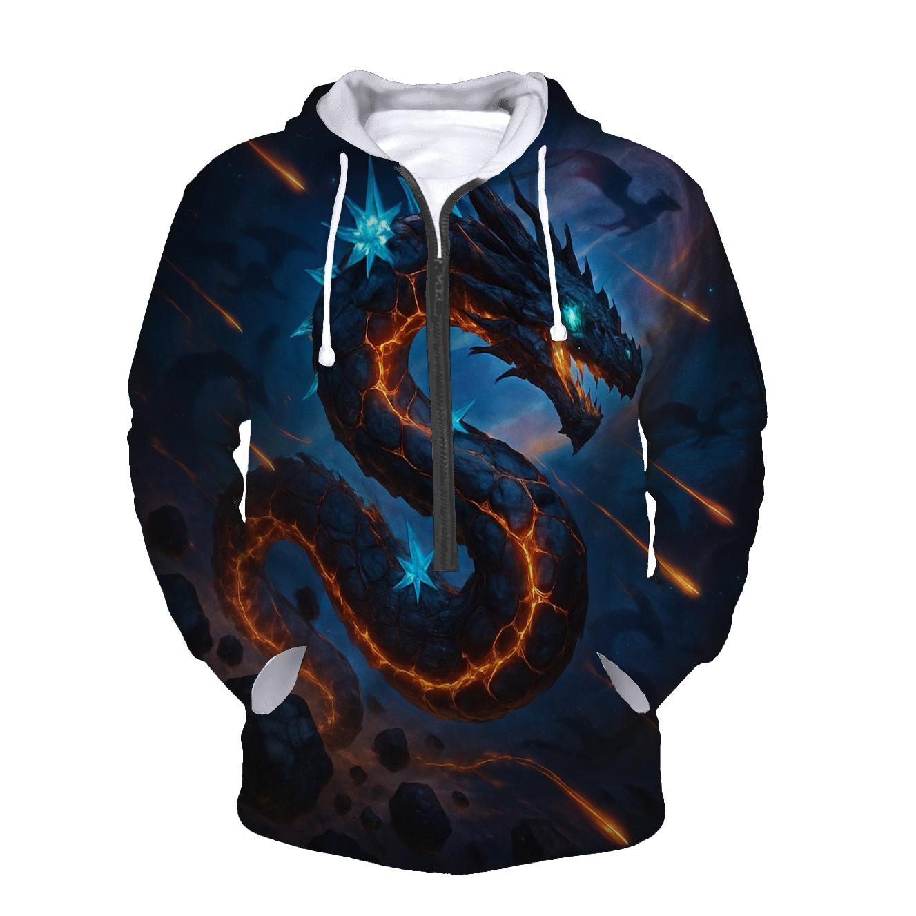 Meteor Dragon Race zip-up hoodies