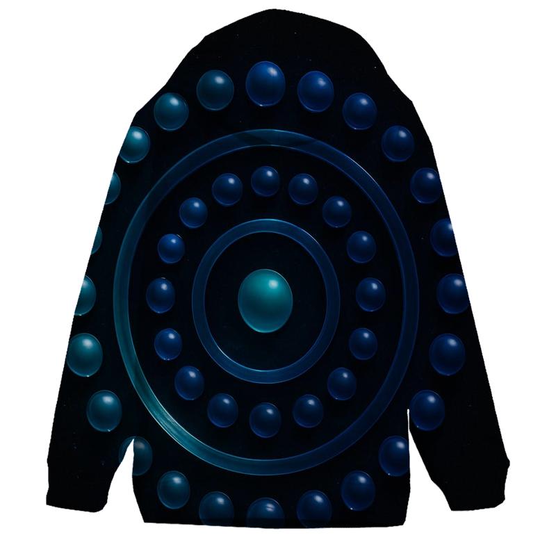 Chromatic Orbit Gradient Rings hoodie trends