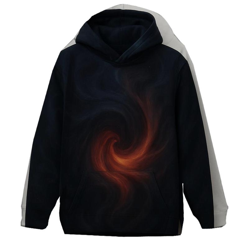Midnight Ember Gradient Currents lightweight hoodies